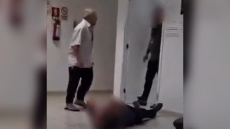 VÍDEO: Funcionário agride idosos com socos e chutes dentro de UPA