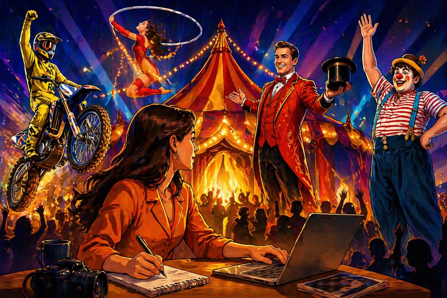Circo Broadway é destaque na mídia após sucesso em Manacapuru e repercussão na Sonho & Negócios