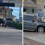 VÍDEO: Motorista perde controle e invade posto na Avenida Mário Ypiranga
