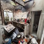 Explosão provocada por gás deixa homem ferido no bairro Petrópolis