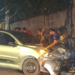 Motociclista tem perna quebrada durante acidente com carro no bairro Alvorada