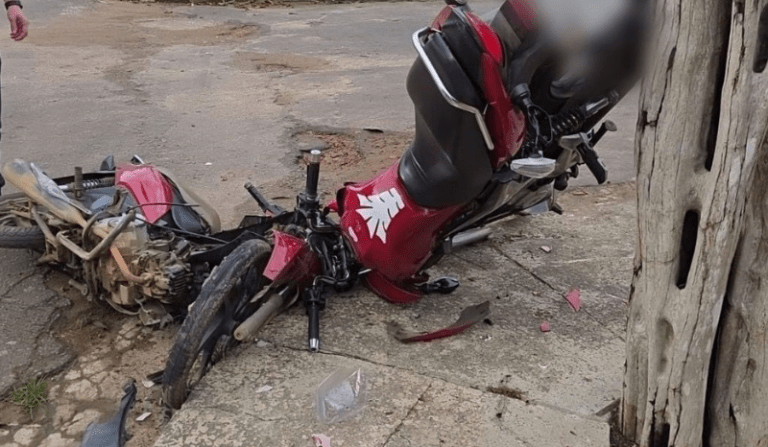 Motociclista bêbado é preso após deixar cinco pessoas feridas em acidente em Novo Airão