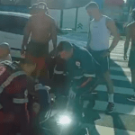 Mulher é atropelada ao tentar atravessar na faixa de pedestres na Constantino Nery em Manaus