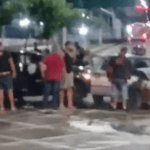 VÍDEO: Carro avança sinal vermelho e causa acidente entre veículos na Constantino Nery