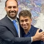 Eduardo Bolsonaro e Nikolas Ferreira trocam críticas nas redes