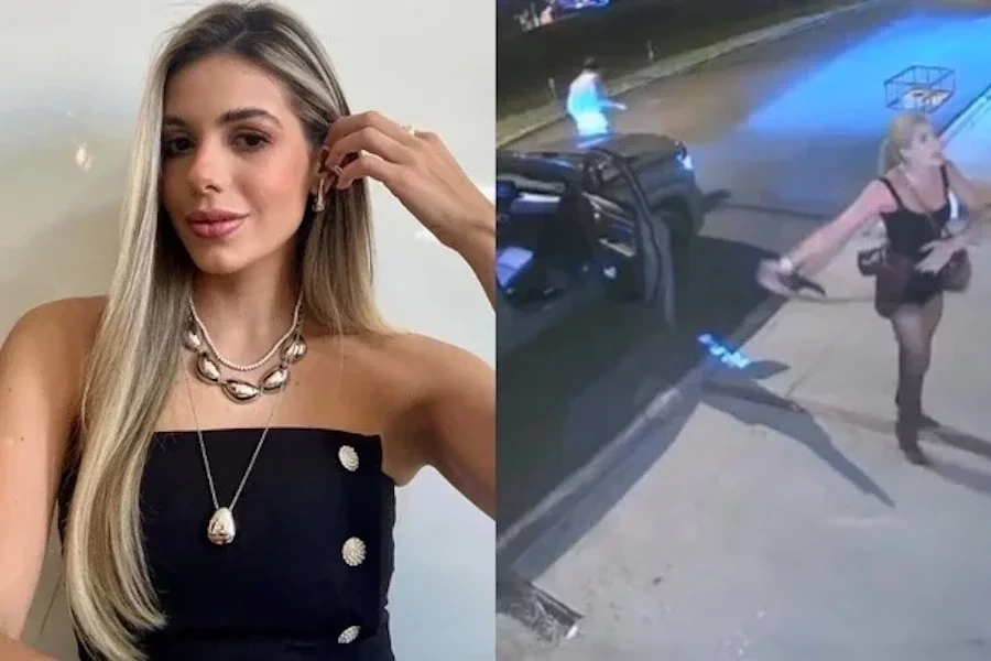 Local onde empresária foi baleada após briga em show sertanejo em Franca SP