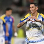 Di María marca na Libertadores e faz história no Rosario Central