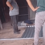 VÍDEO: Explosão de cilindro de gás em oficia deixa trabalhador com rosto desfigurado