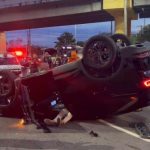 Capitão do Exército morre após carro capotar no Coroado