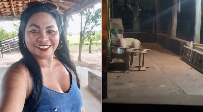 Residência em Bacabal onde mulher foi atacada por pitbull dentro de casa
