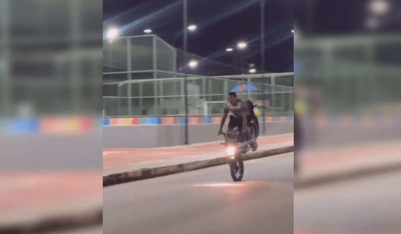 Motociclista tenta manobra ‘RL’, perde controle e sofre queda em rodovia