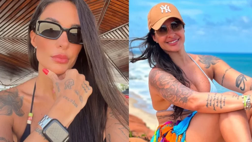 Tamirys Teixeira Santos, de 35 anos, foi encontrada morta após desaparecer no mar na Praia do Leblon (RJ).