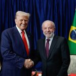 Comércio e crime organizado serão temas da reunião entre Lula e Trump