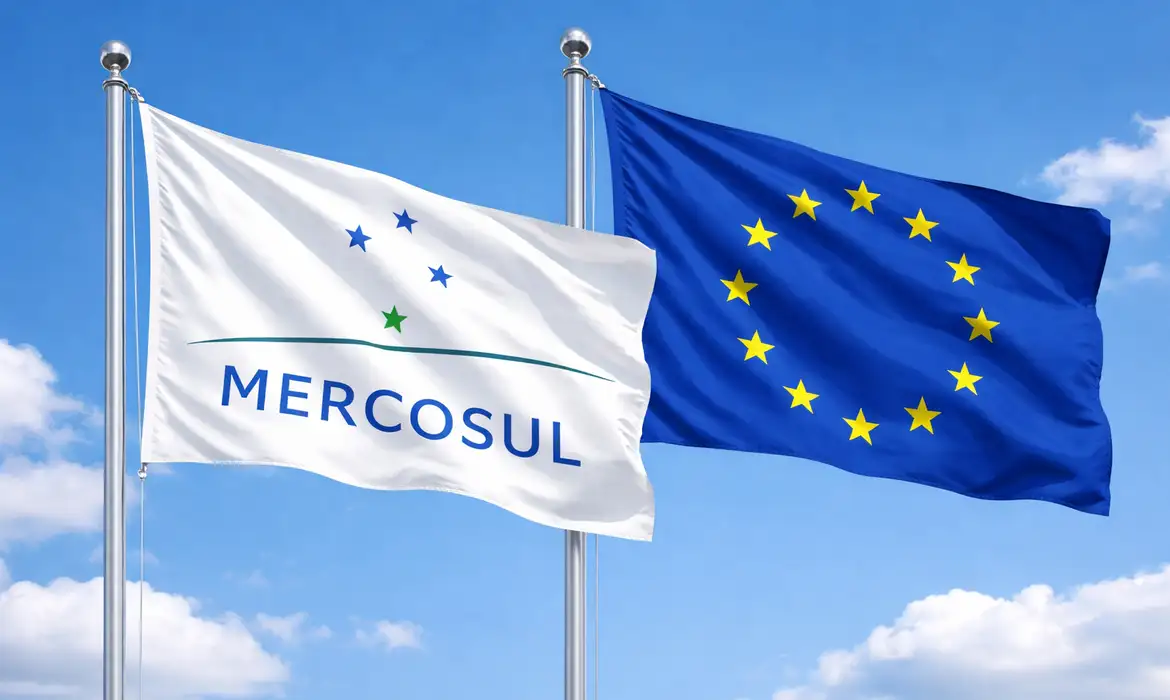 Acordo Mercosul-União Europeia entra em vigor após 26 anos
