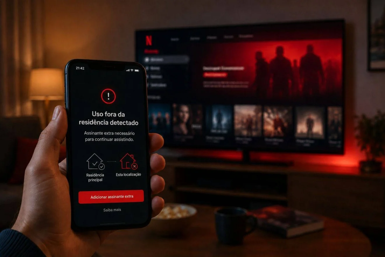 Justiça libera Netflix para cobrar taxa por compartilhamento de senha