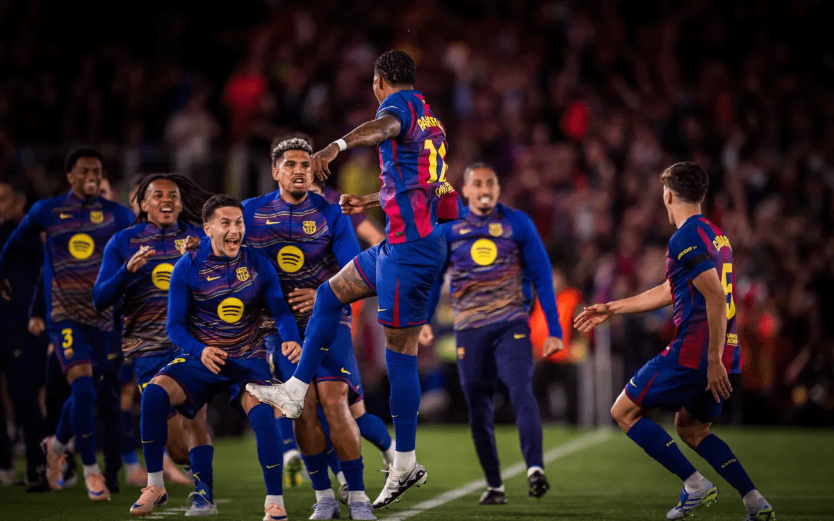 Barcelona vence Real Madrid e conquista La Liga 2025/26