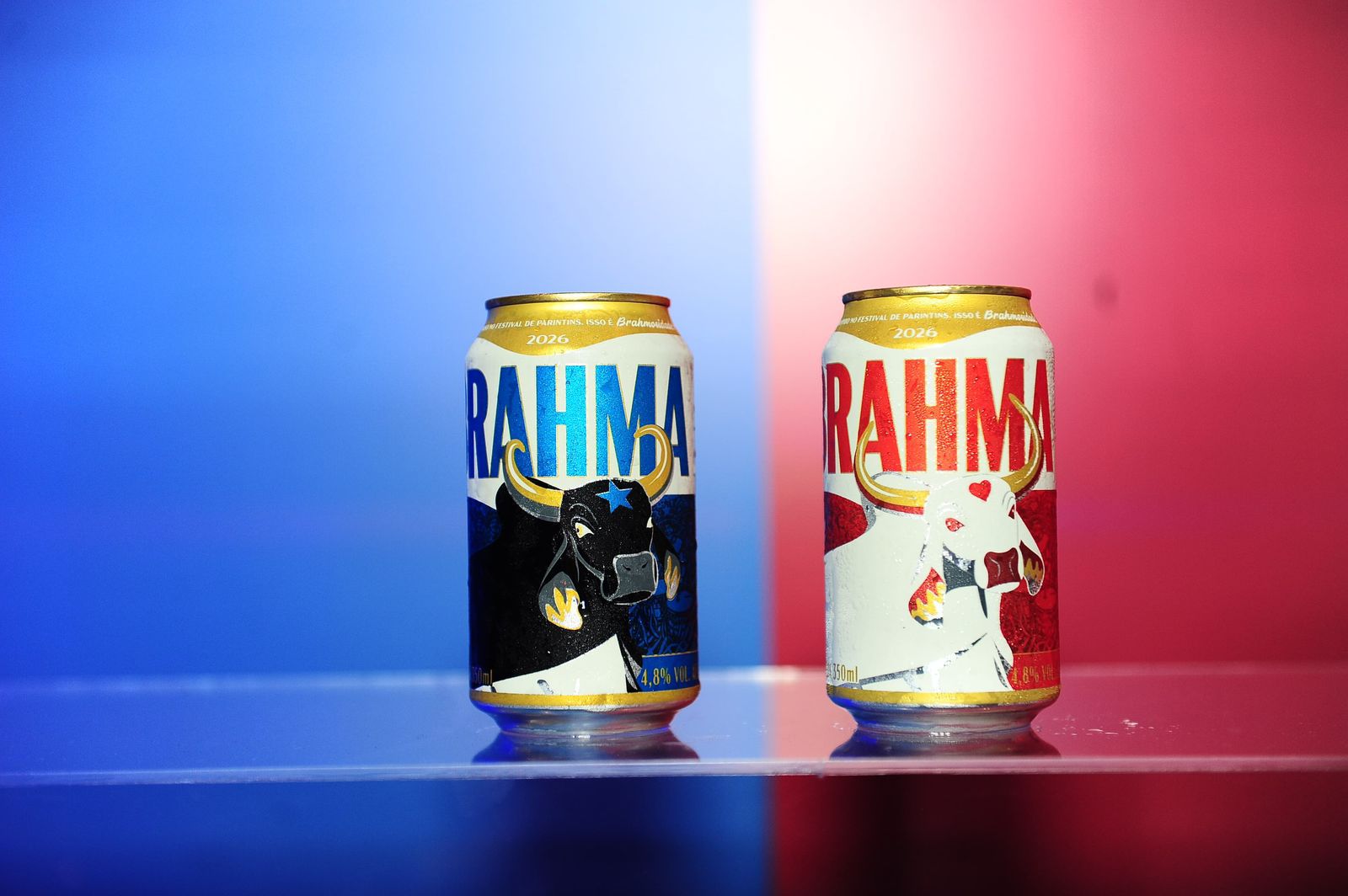 Marujada e Batucada inspiram novas latas da Brahma para o Festival de Parintins 2026