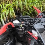 Motociclista morre ao colidir violentamente com carreta de combustível na BR-174