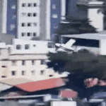 Vídeo mostra desespero de repórter da Globo ao filmar queda de avião em BH