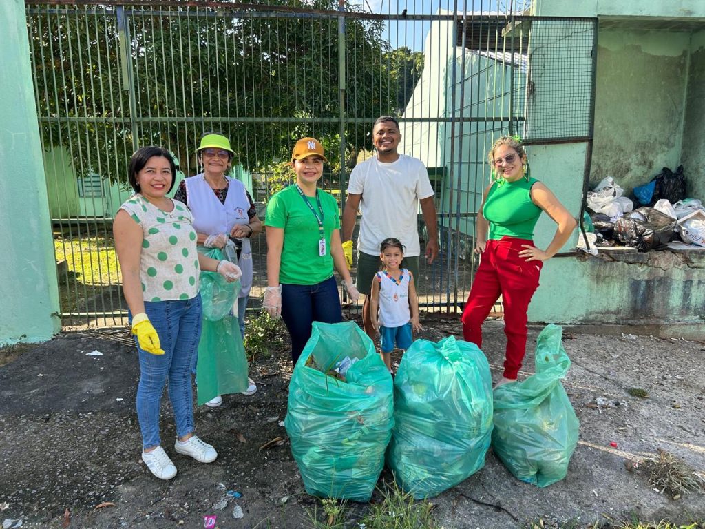Crianças participam de atividades ambientais em creche da Prefeitura de Manaus