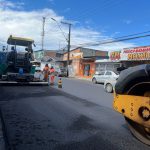 Prefeitura leva 2,5 mil toneladas de asfalto para via da Cidade Nova