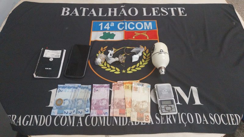 Adolescente se esconde em barraca de morador de rua e é apreendido com drogas em Manaus
