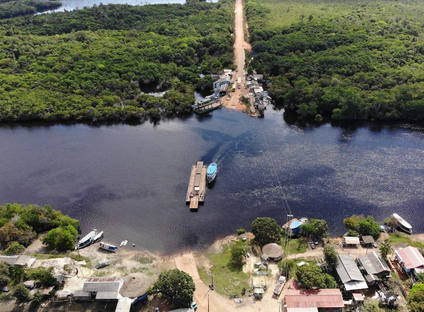 Ipaam libera canteiro de obras para instalação de ponte no “trecho do meio” da BR-319
