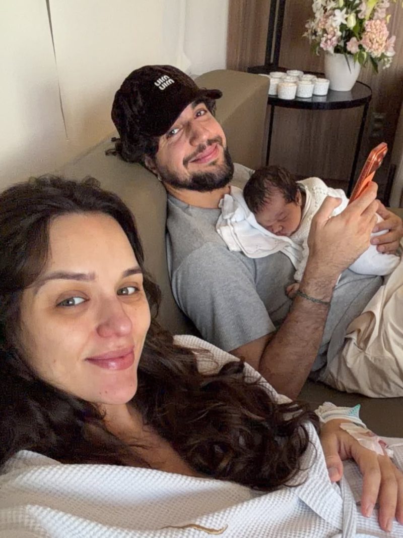 Rafa Kalimann diz que induziu parto para garantir presença de Nattan no nascimento da filha