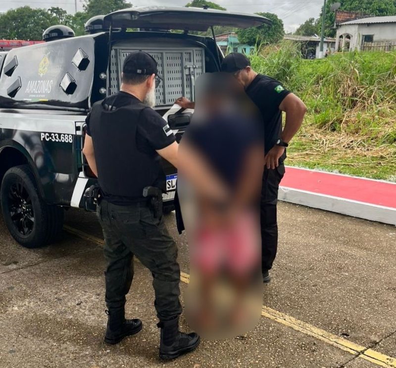 Homem é preso suspeito de estuprar adolescente de 14 anos no interior do Amazonas