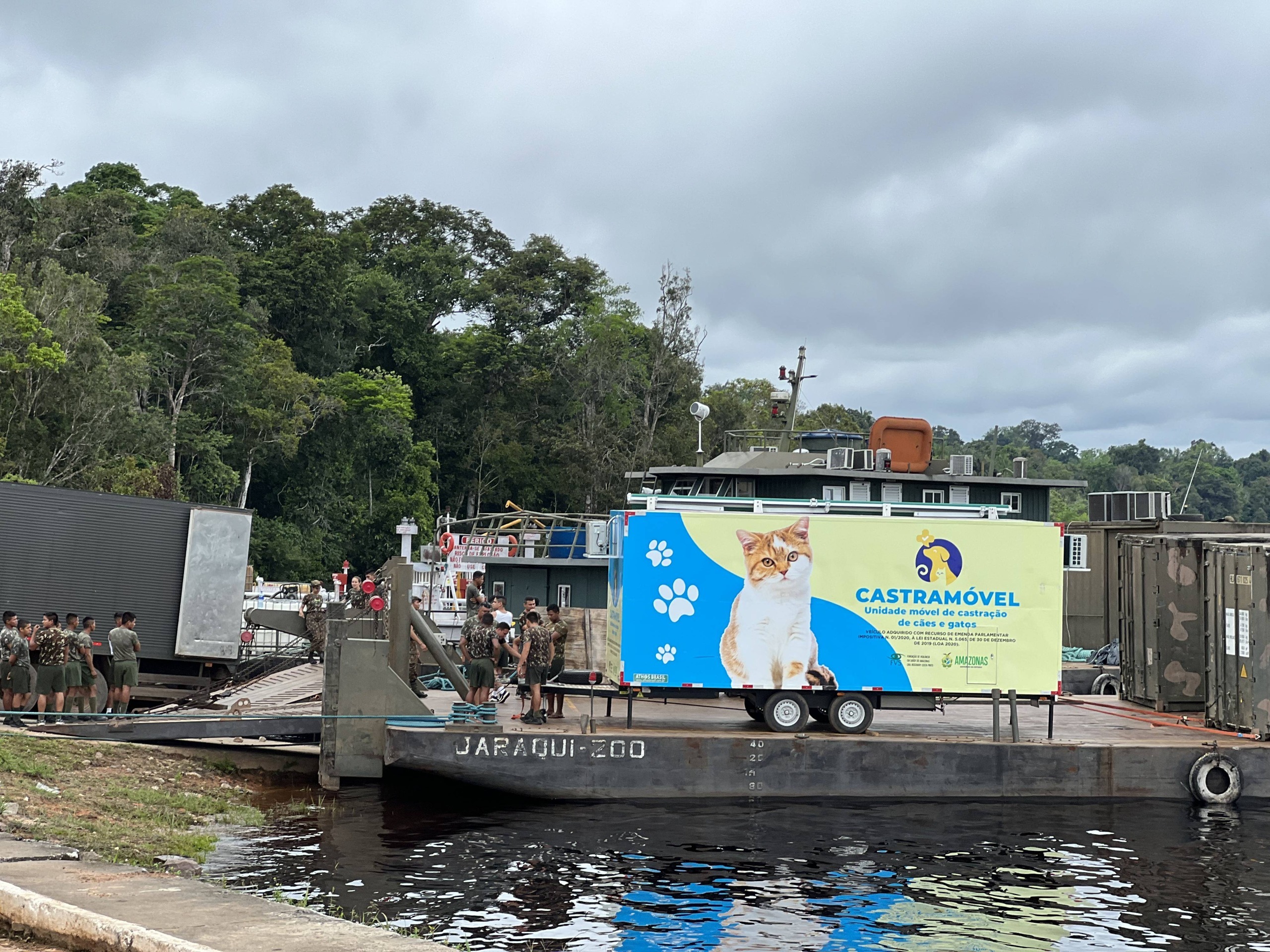 Amazonas terá o primeiro Castramóvel Fluvial do mundo