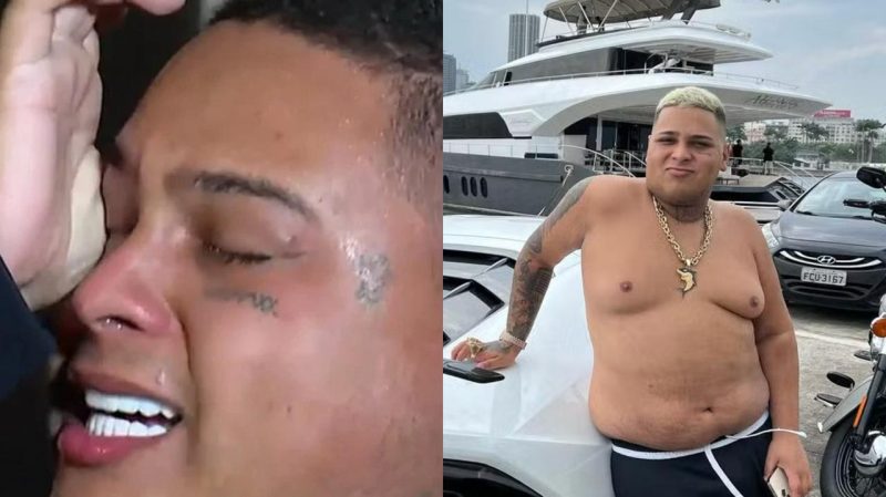 VÍDEO: MC Ryan SP chora após deixar prisão e nega ligação com PCC: ‘Não sou bandido’
