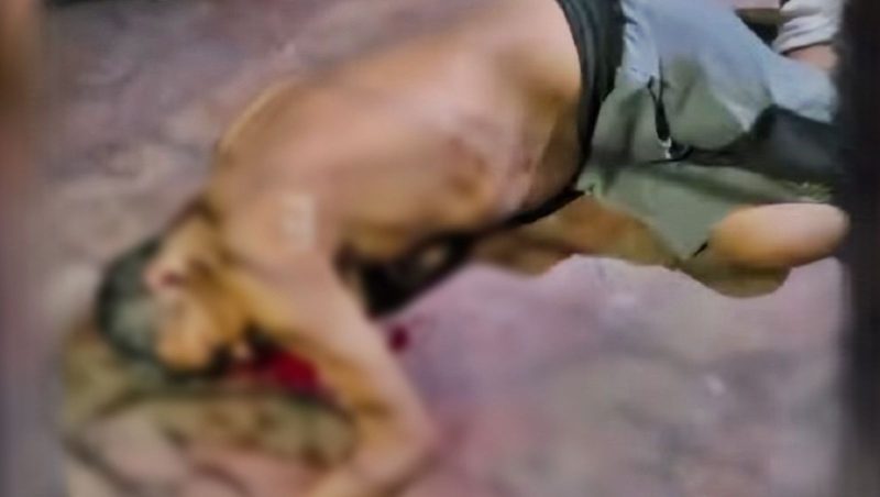IMAGEM FORTE: Dono de bar é espancado durante assalto em Itacoatiara