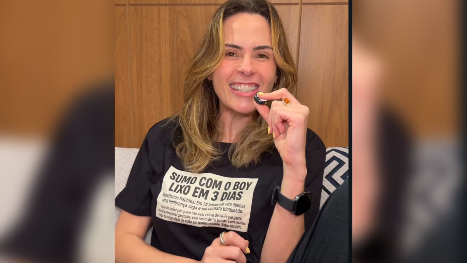 Ana Paula Renault causa polêmica ao falar de Neymar sobre violência contra mulher