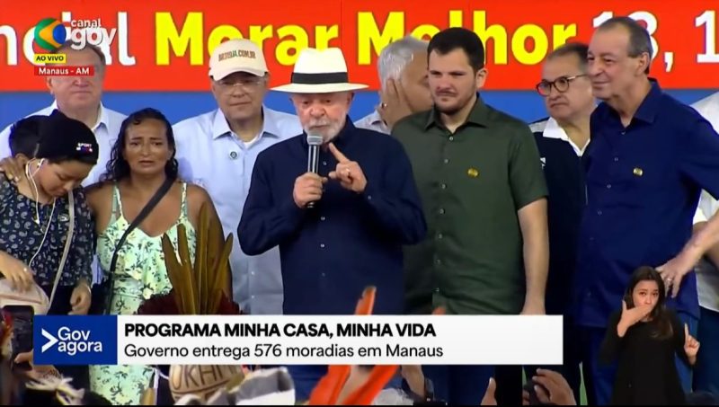 Lula entrega 576 apartamentos do Minha Casa, Minha Vida em Manaus