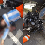 Motociclista em alta velocidade atinge caçamba e morre no Distrito Industrial de Manaus