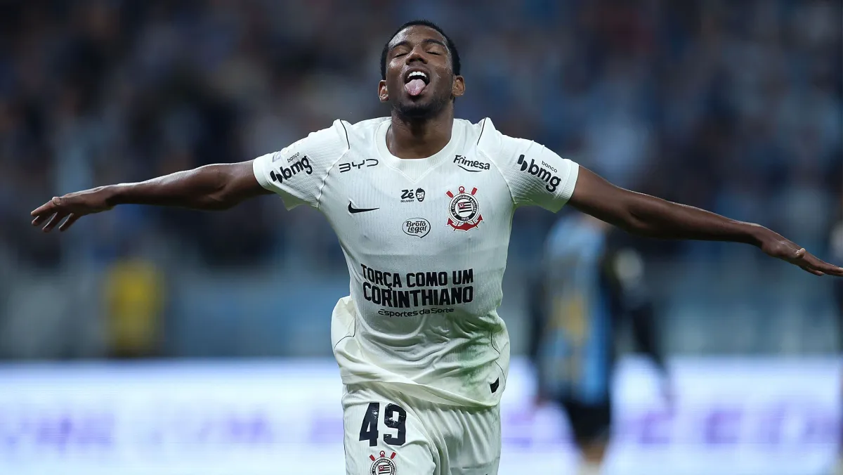 Corinthians vence o Grêmio por 3 a 1 e sobe na tabela do Brasileirão