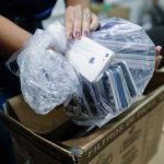 Celulares recuperados pelo programa RecuperaFone no Amazonas