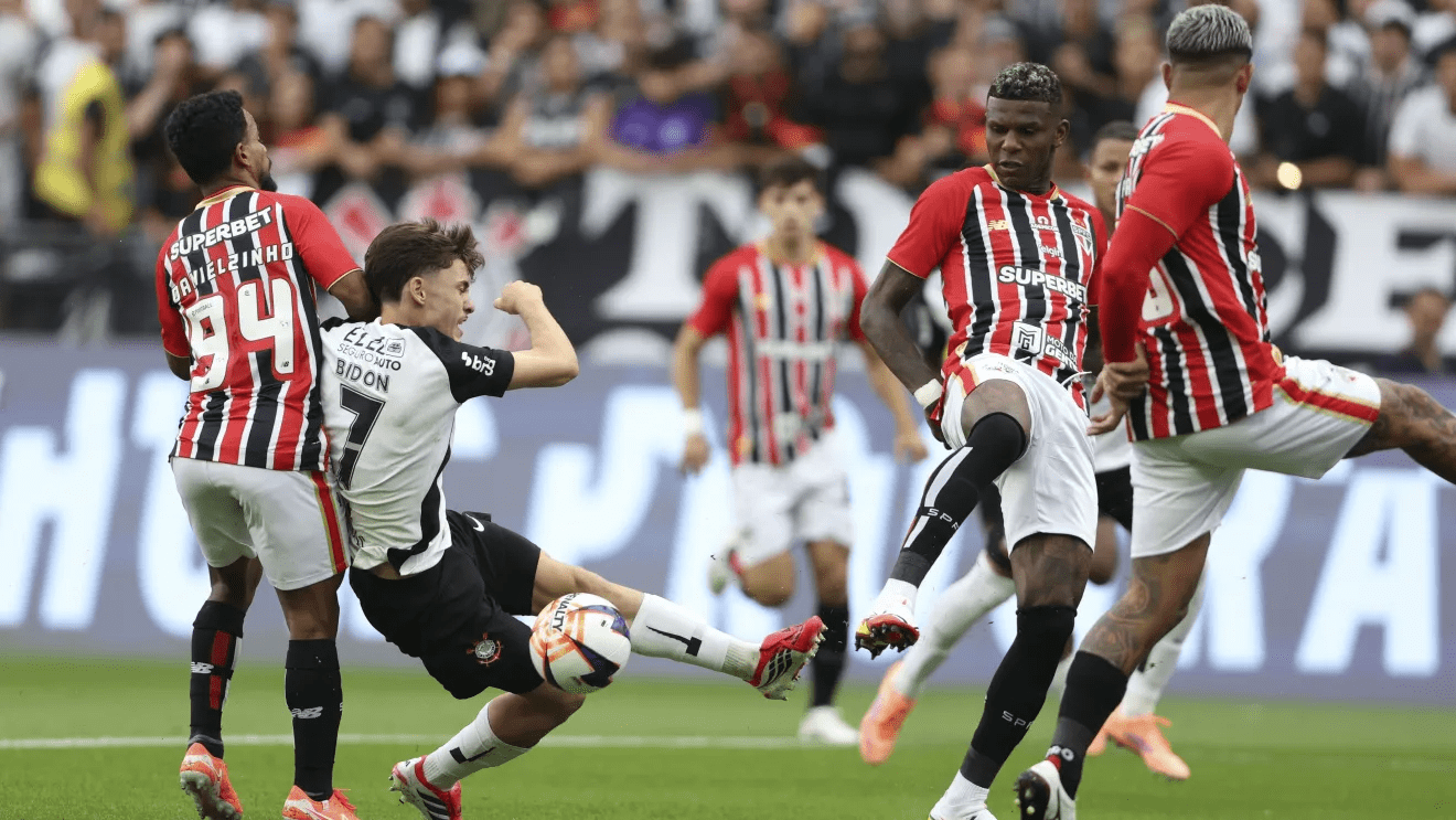 Corinthians x São Paulo: onde assistir ao clássico pelo Brasileirão