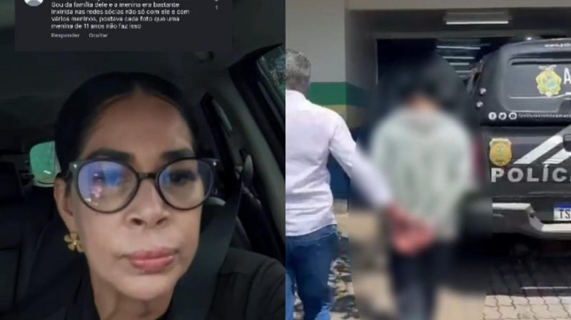 Familiar de obreiro preso suspeito de estupro no AM diz que menina de 11 anos era ‘enxerida’