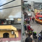 VÍDEO: incêndio atinge casa no Coroado e moradores se unem para combater fogo