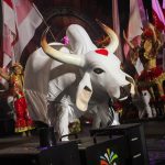 Curral do Garantido celebra mulheres amazônidas no Sambódromo