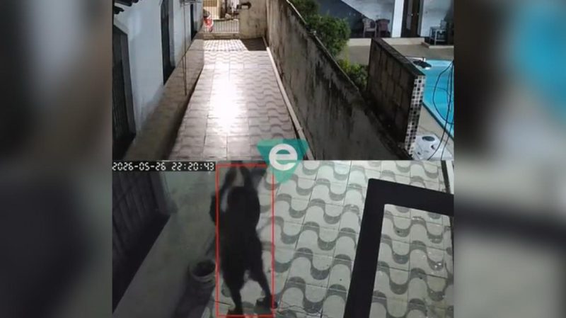 VÍDEO: criminoso invade Igreja Adventista e furta fiação de ar-condicionados em Manaus