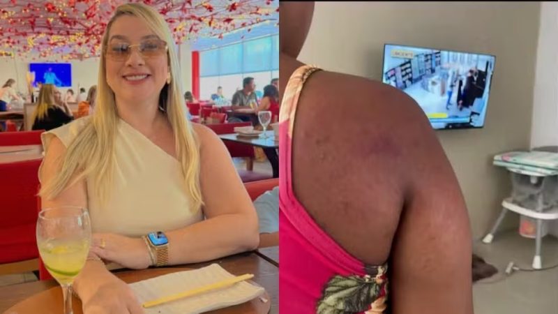 Patroa que espancou doméstica grávida tem prisão decretada