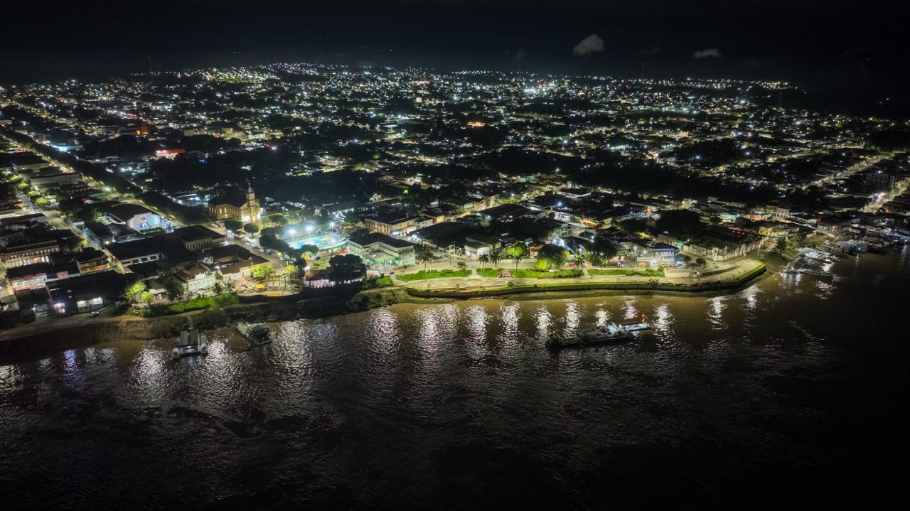 Iluminação de LED reforça segurança pública no Amazonas