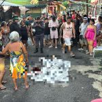 Homem é perseguido e executado com mais de 15 tiros de pistola 9mm perto de feira na Compensa