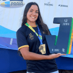 Amazonense Kathleen Manoella conquista ouro no JUBs Praia 2026