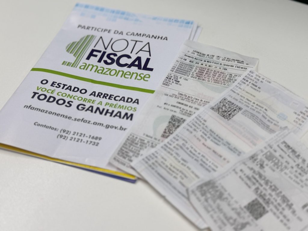 Sorteio da Nota Fiscal Amazonense realizado pela Sefaz-AM em Manaus