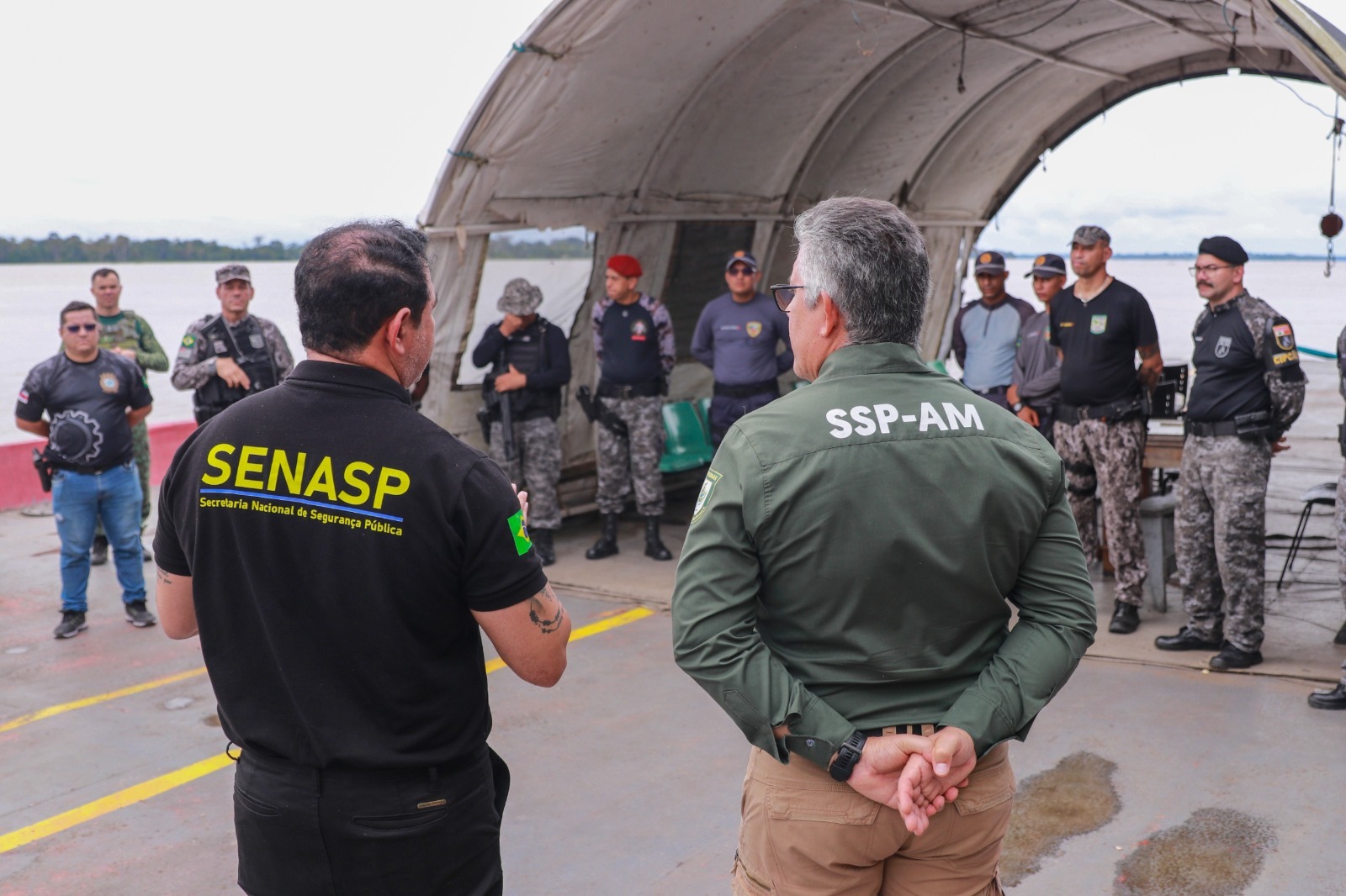 Governo Federal elogia atuação da segurança do Amazonas na fronteira