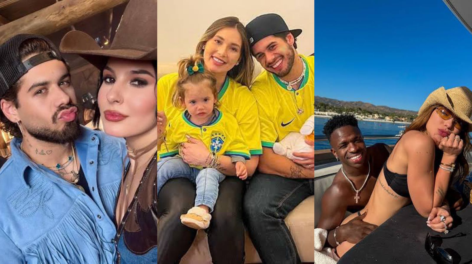 Plot twist? Web resgata vídeo de Virginia torcendo por Vini Jr. ao lado de Zé Felipe e ao som de Ana Castela