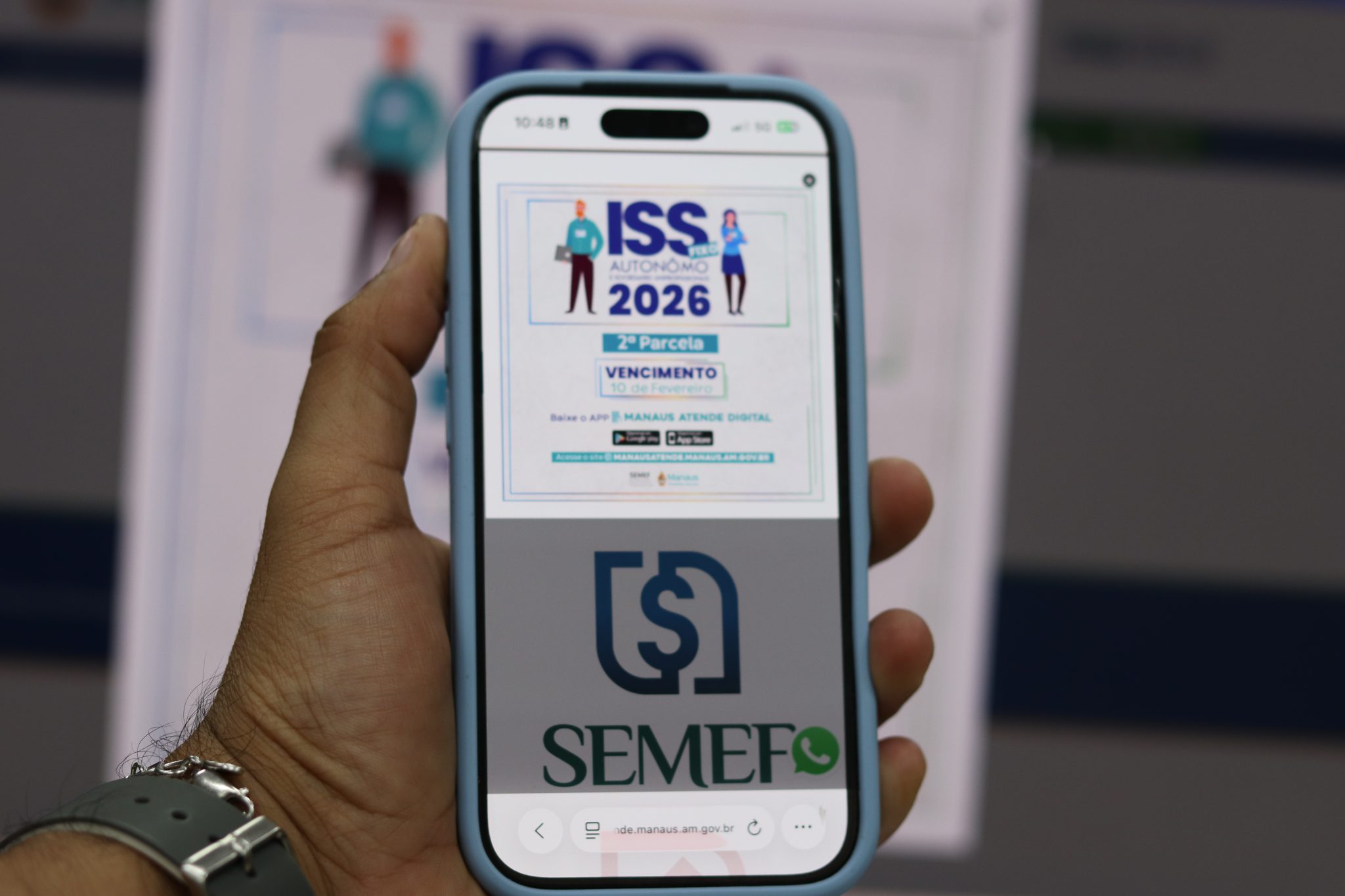 ISS Fixo 2026 vence nesta quarta-feira (10); veja como garantir desconto em Manaus ISS Fixo 2026 vence nesta quarta-feira (10); veja como garantir desconto em Manaus